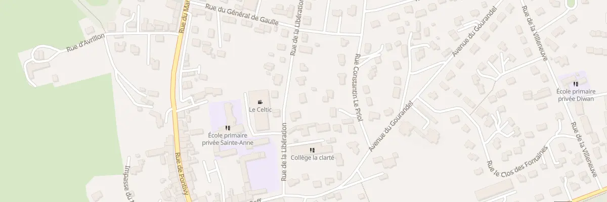 Plan du 12 Rue de la Libération à Baud