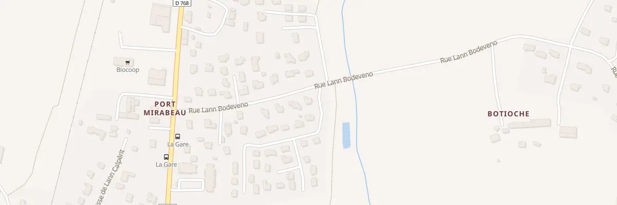 Plan du 14 Rue de Lann Bodéveno à Pluvigner