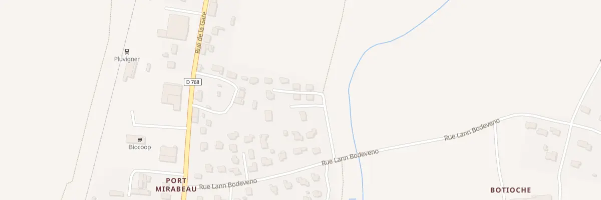 Plan du 5 Imp Lann Bodéveno à Pluvigner