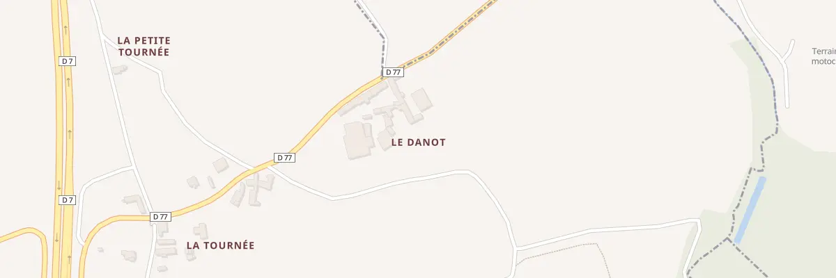 Plan du 12 Rte An Dannod à Yvias