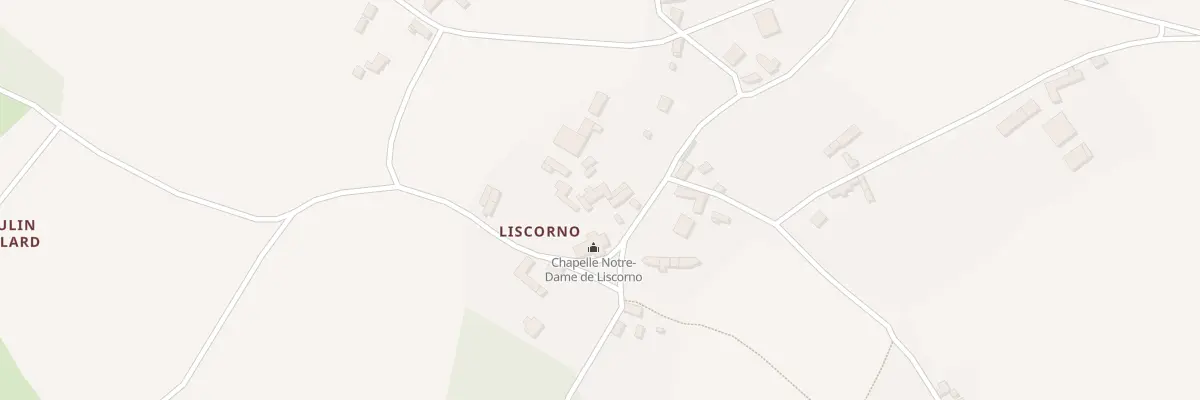 Plan du 9 Liscorno à Lannebert