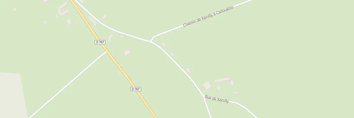 Plan du 3 Kervily à Saint-Mayeux