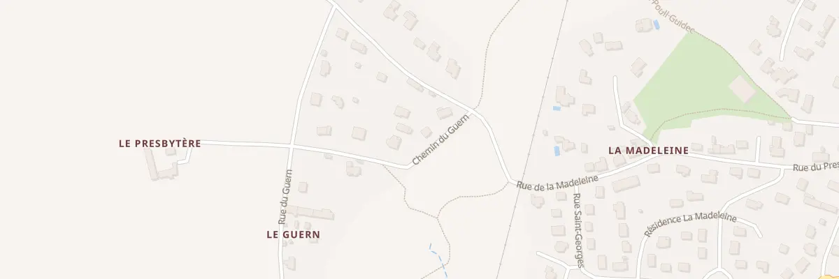 Plan du 4 Chem du Guern à Pluvigner