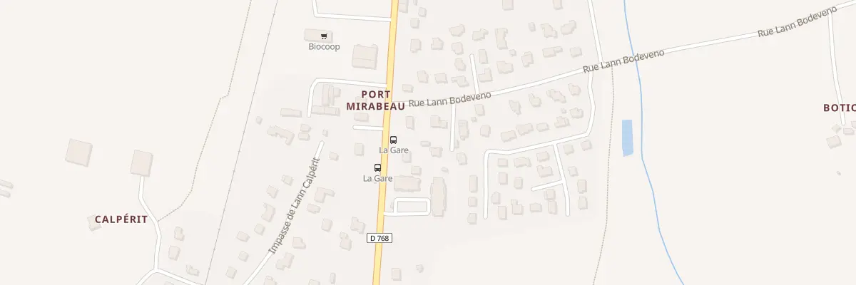 Plan du 4 Rue de Lann Bodéveno à Pluvigner