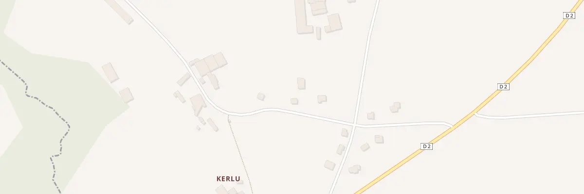 Plan du 606 Kerlu au Sourn