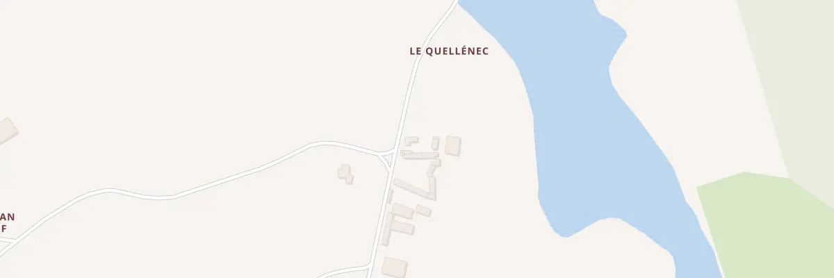 Plan du 4 Le Quelennec à Saint-Gildas