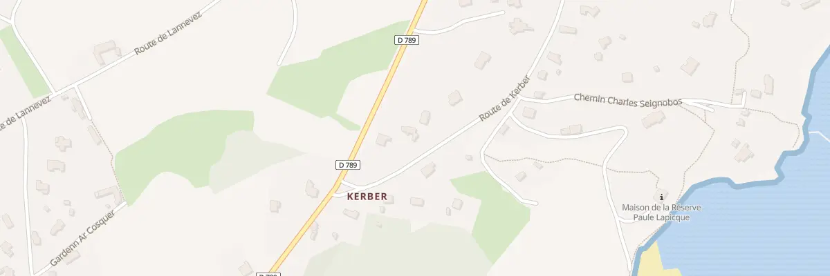 Plan du 3 Rte de Kerber à Ploubazlanec