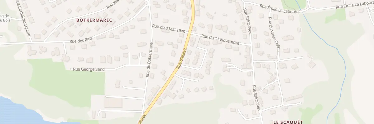 Plan du 37B Rue d’Auray à Baud