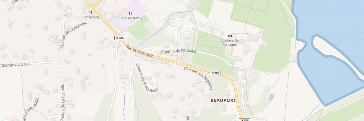Plan du 39 Rue de Beauport à Paimpol