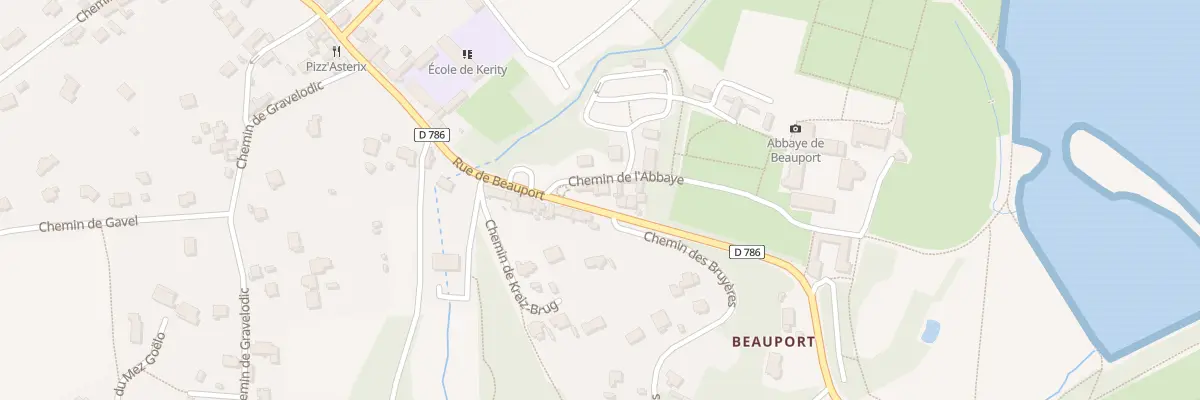 Plan du 35 Rue de Beauport à Paimpol