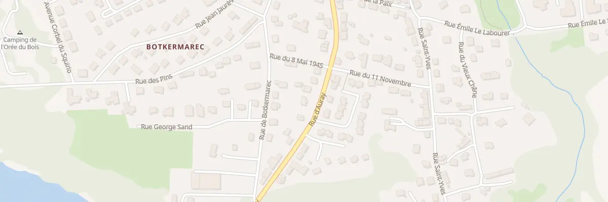 Plan du 36 Rue d’Auray à Baud