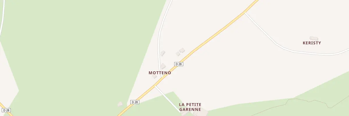 Plan du 5038 Le Monténo au Vieux-Bourg