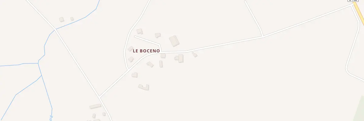Plan du 5052 Le Bocéno à Brech