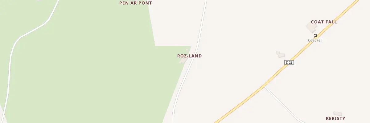 Plan du 5034 Roz Land au Vieux-Bourg