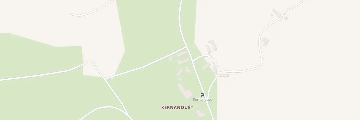 Plan du 14 Kernanouët à Saint-Gildas