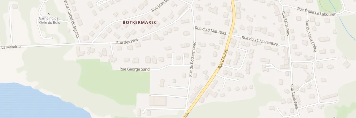 Plan du 4 Rue Georges Sand à Baud