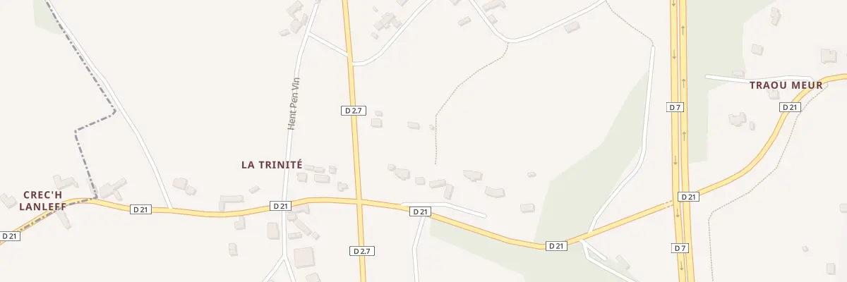 Plan du 8 Rue du Tumulus à Pléhédel
