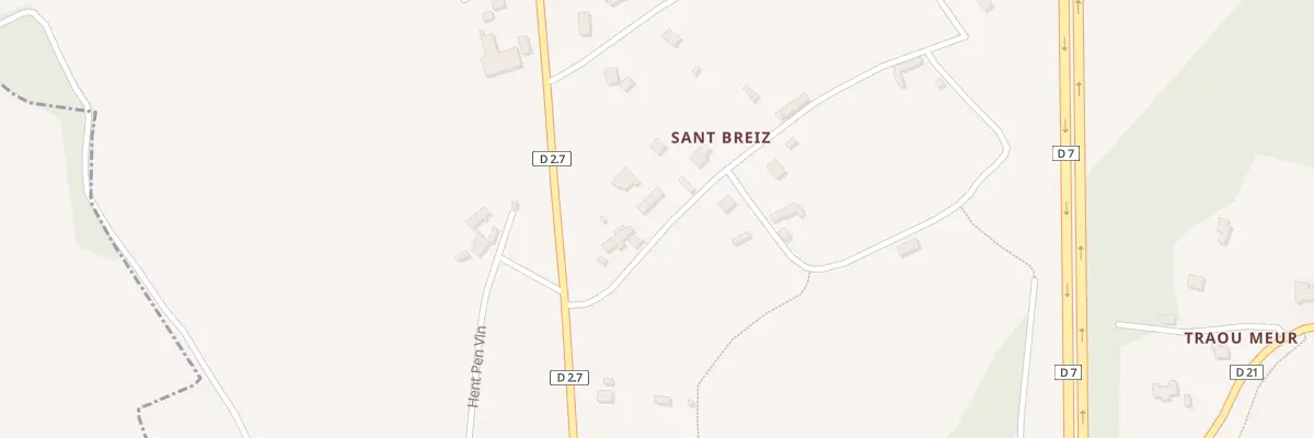Plan du 5 Saint Breis à Pléhédel