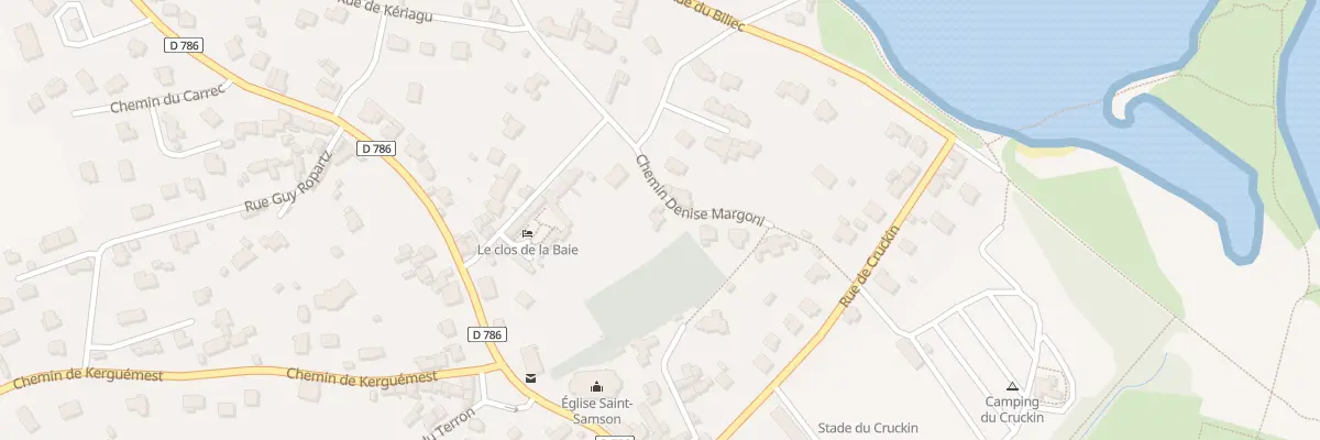 Plan du 52 Chemin Denise Margoni à Paimpol