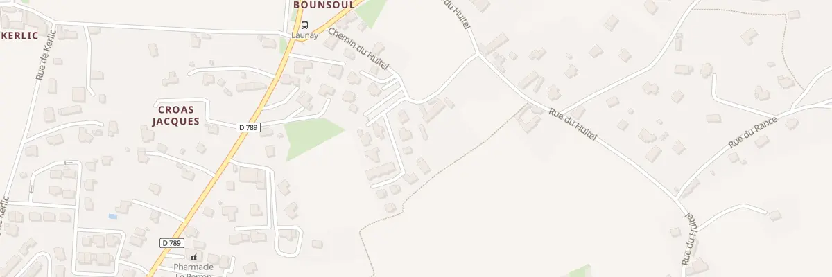 Plan du 2 Rue Edouard Chavannes à Ploubazlanec