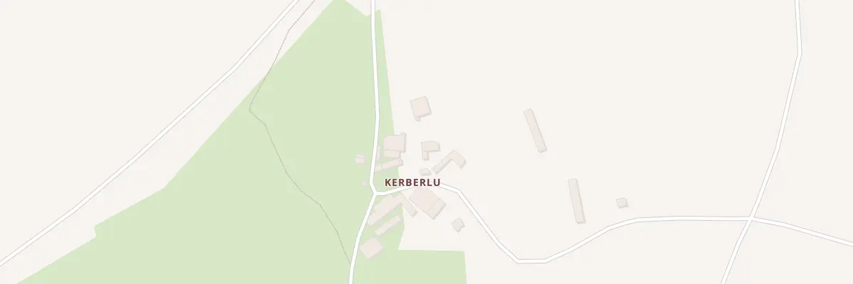 Plan du 5029 Kerberlu au Vieux-Bourg