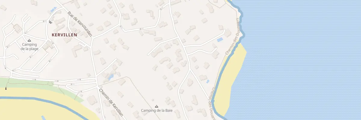 Plan du 30 Rue de Kerbihan à La Trinité-sur-Mer