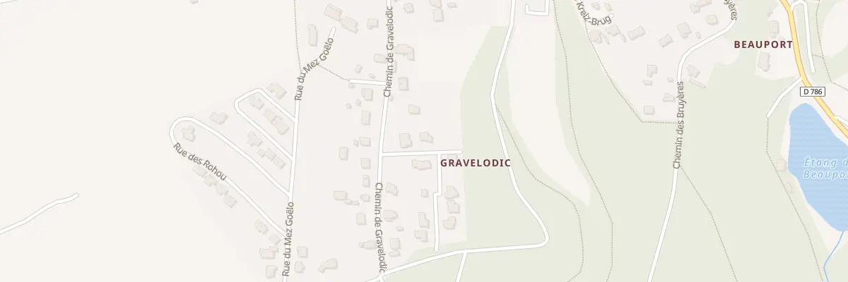 Plan du 3 Rue du Champ de Courses à Paimpol