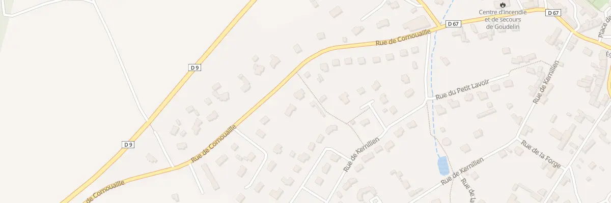 Plan du 19 Rue de Cornouaille à Goudelin