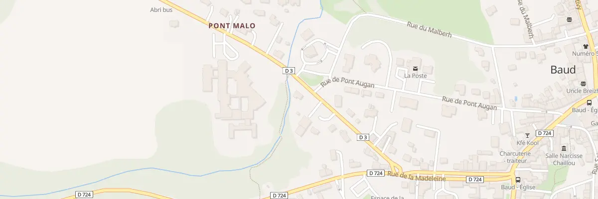 Plan du 1423C Rue du Pont Malo à Baud