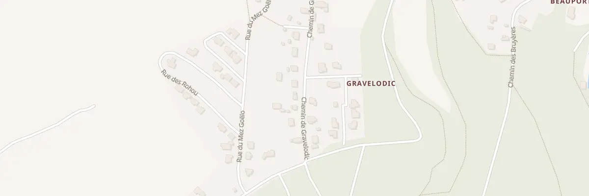 Plan du 38 Che de Gravelodic à Paimpol