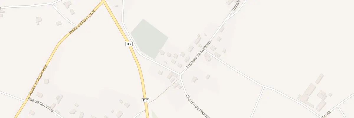 Plan du 2B Imp de Kerévan à Kerfot