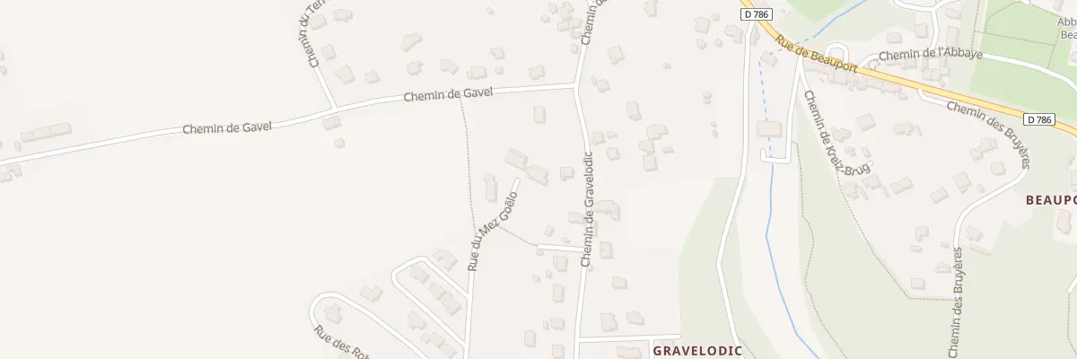Plan du 34 Rue Mez Goelo à Paimpol
