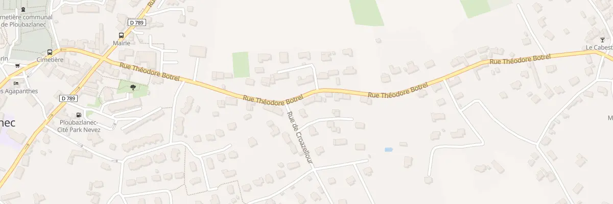 Plan du 14 Rue Théodore Botrel à Ploubazlanec
