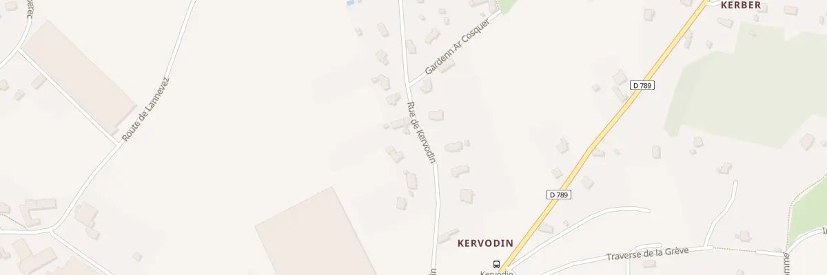 Plan du 5966 Kervodin à Ploubazlanec