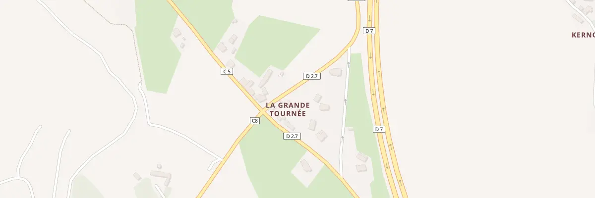 Plan du 5141 La Grande Tournée à Tréméven
