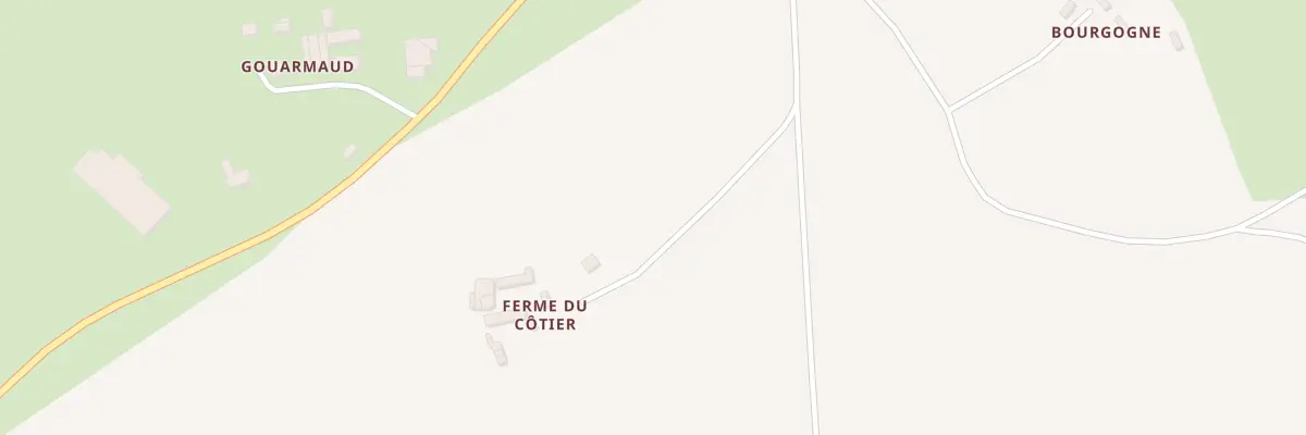 Plan du 5305 Le Côtier au Vieux-Bourg