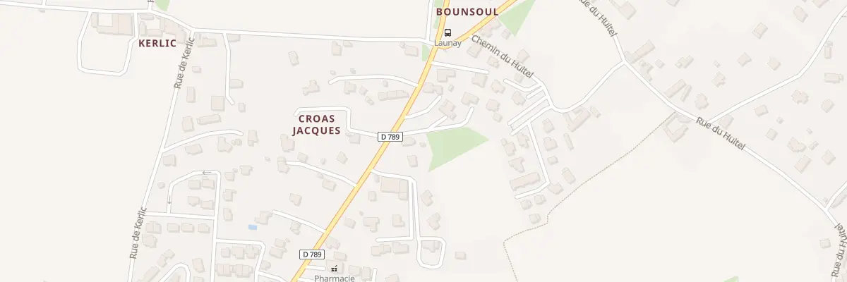 Plan du 22 Rue Fred et Irene Joliot Curie à Ploubazlanec