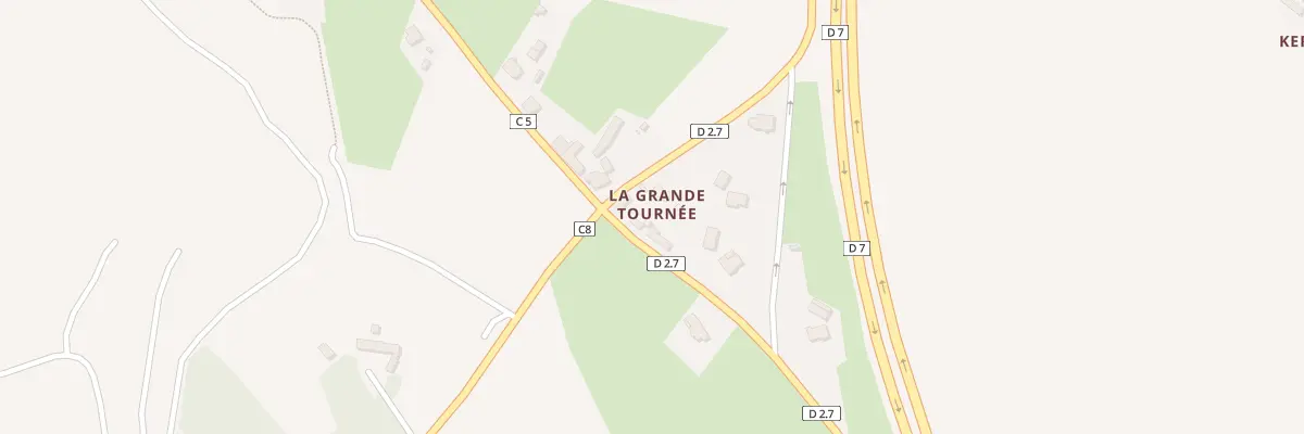Plan du 5140 La Grande Tournée à Tréméven