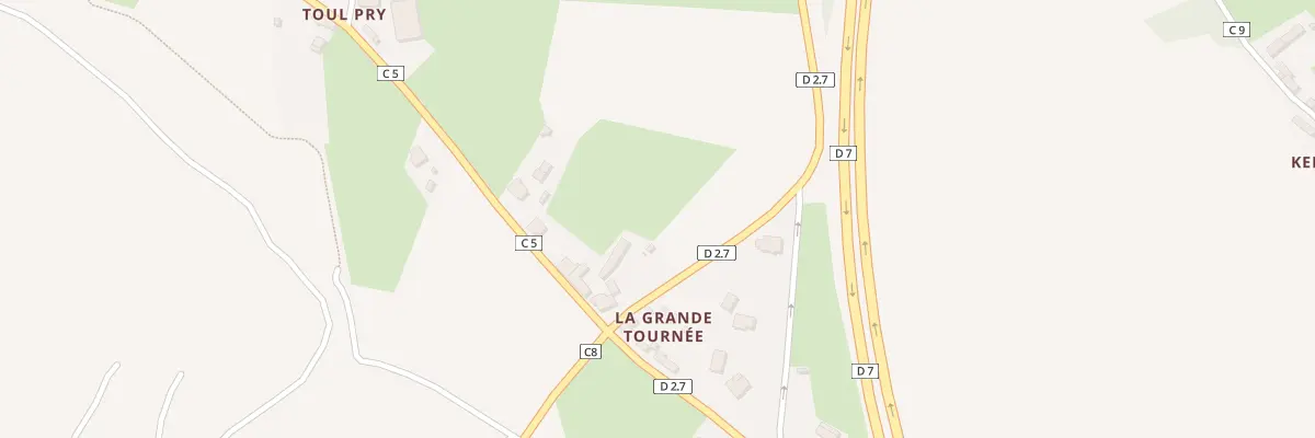 Plan du 5143 La Grande Tournée à Tréméven