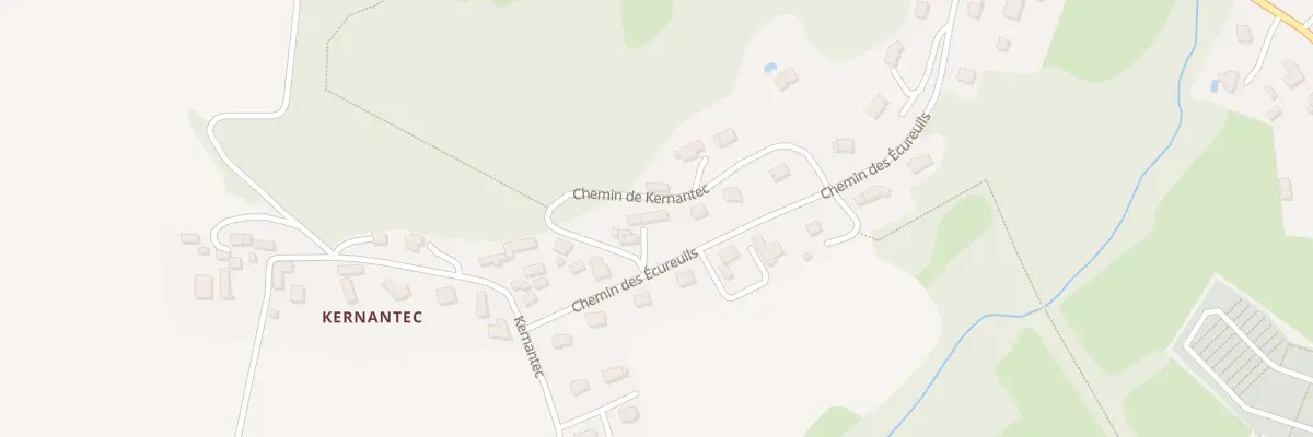 Plan du 5 Che de Kernantec à Baud