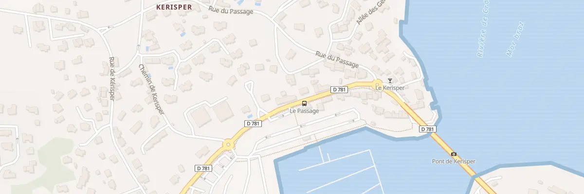 Plan du 9 Rue des Résistants à La Trinité-sur-Mer