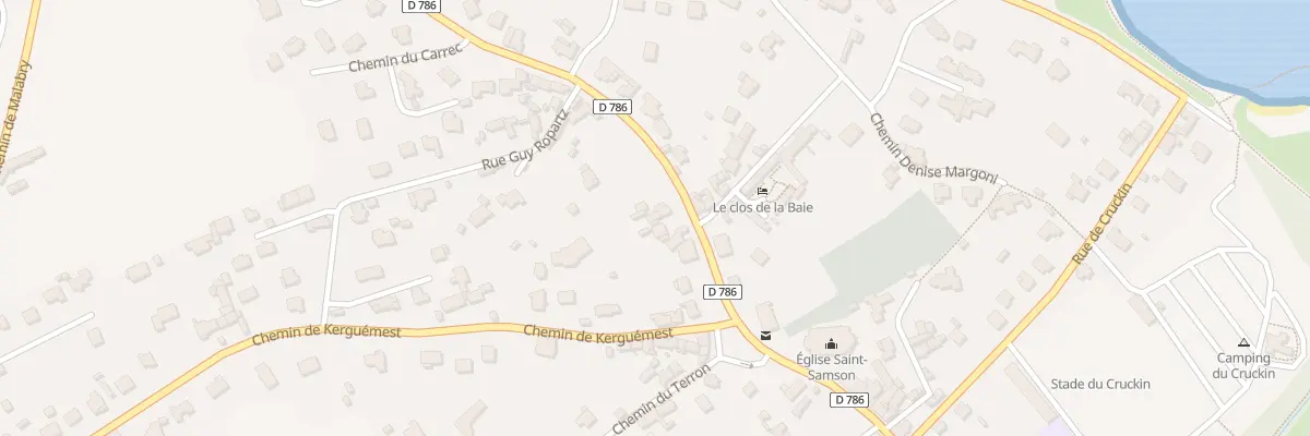 Plan du 52 Rue du Cdt Le Conniat à Paimpol