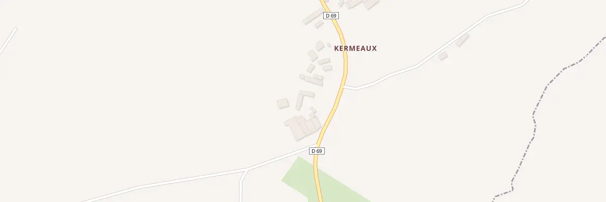 Plan du 5362 Kermaux à Corlay