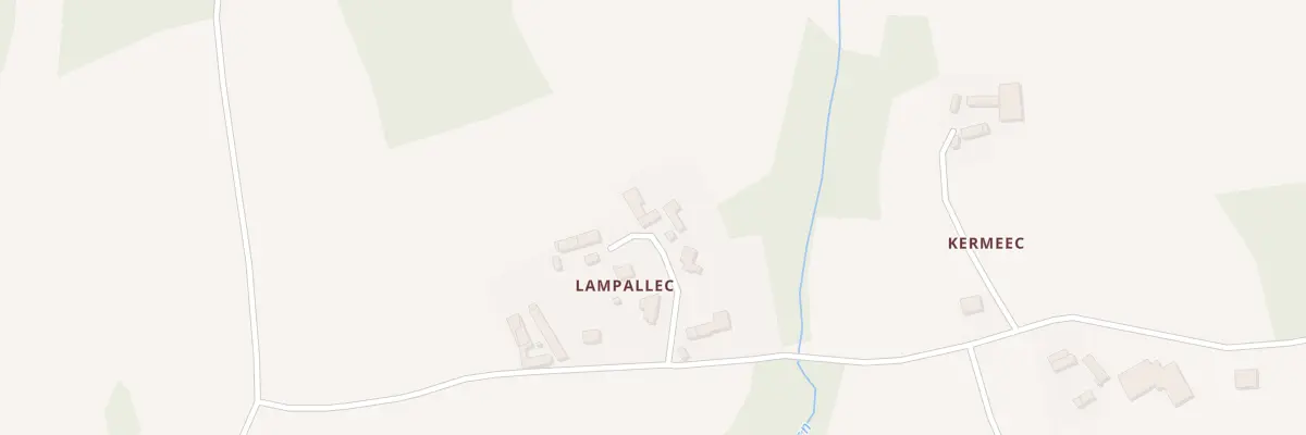 Plan du 18 Lampallec à Bringolo
