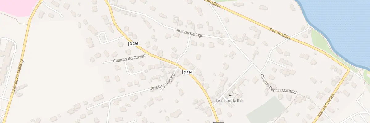 Plan du 37 Rue du Cdt Le Conniat à Paimpol