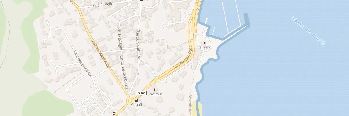 Plan du 6 Rue du Men du à La Trinité-sur-Mer