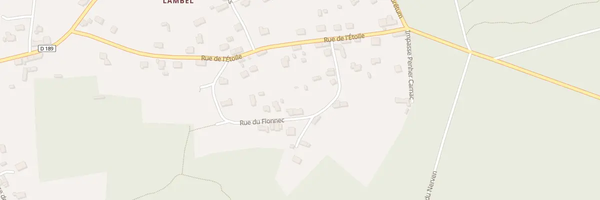 Plan du 12 Rue du Fionnec à Camors