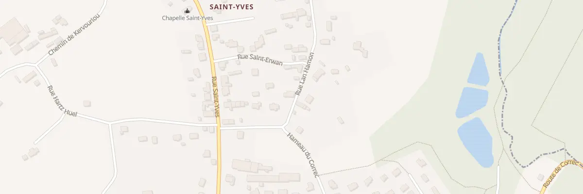Plan du 10 Rue Lan Hamon à Kerfot