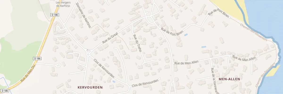 Plan du 15 Rue du Treho à La Trinité-sur-Mer