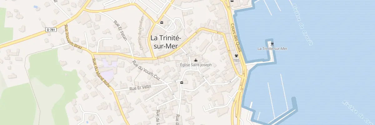 Plan du 162 Rue du Kreisker à La Trinité-sur-Mer